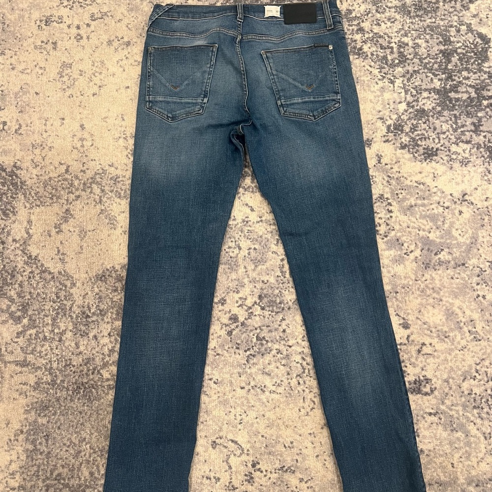 Men's Hudson SARTOR
RELAXED SKINNY Blue Jeans 32